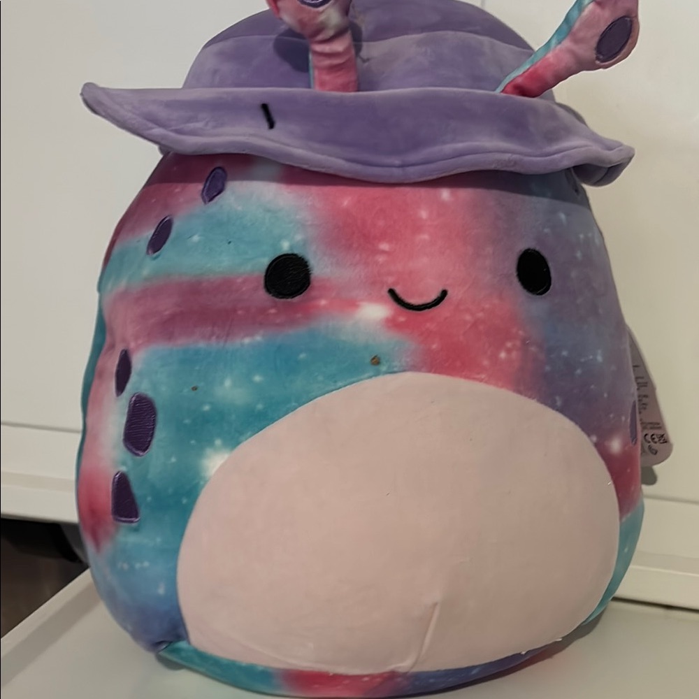 🎁Squishmallows Tie-Dye Snail Plush - Pink, Blue, Purple🎁